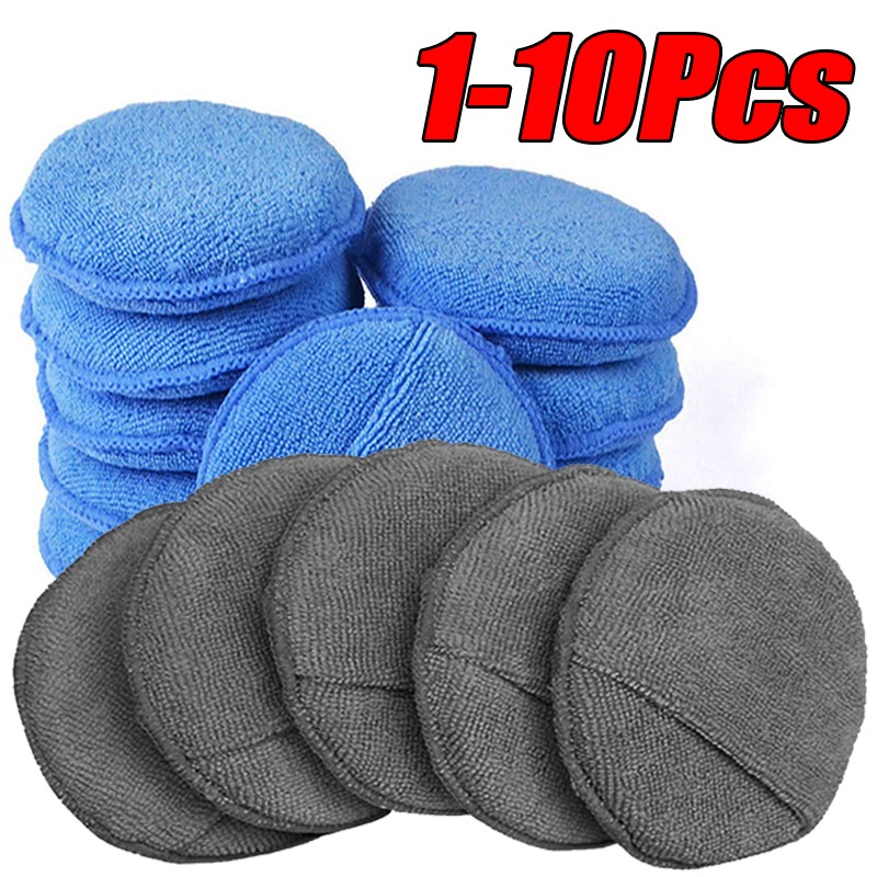 Car Wax Polishing Pad - 10Pcs Car Detailing Applicator Pads Car