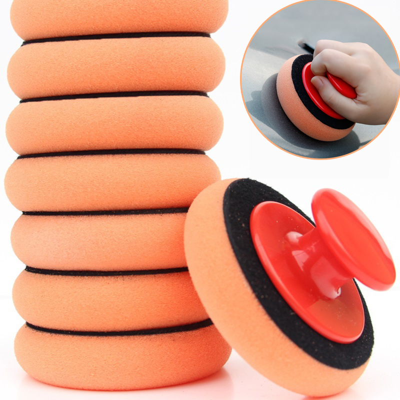 Car Wax Polishing Pad - 8PCs Car Waxing Sponge Polish Pads