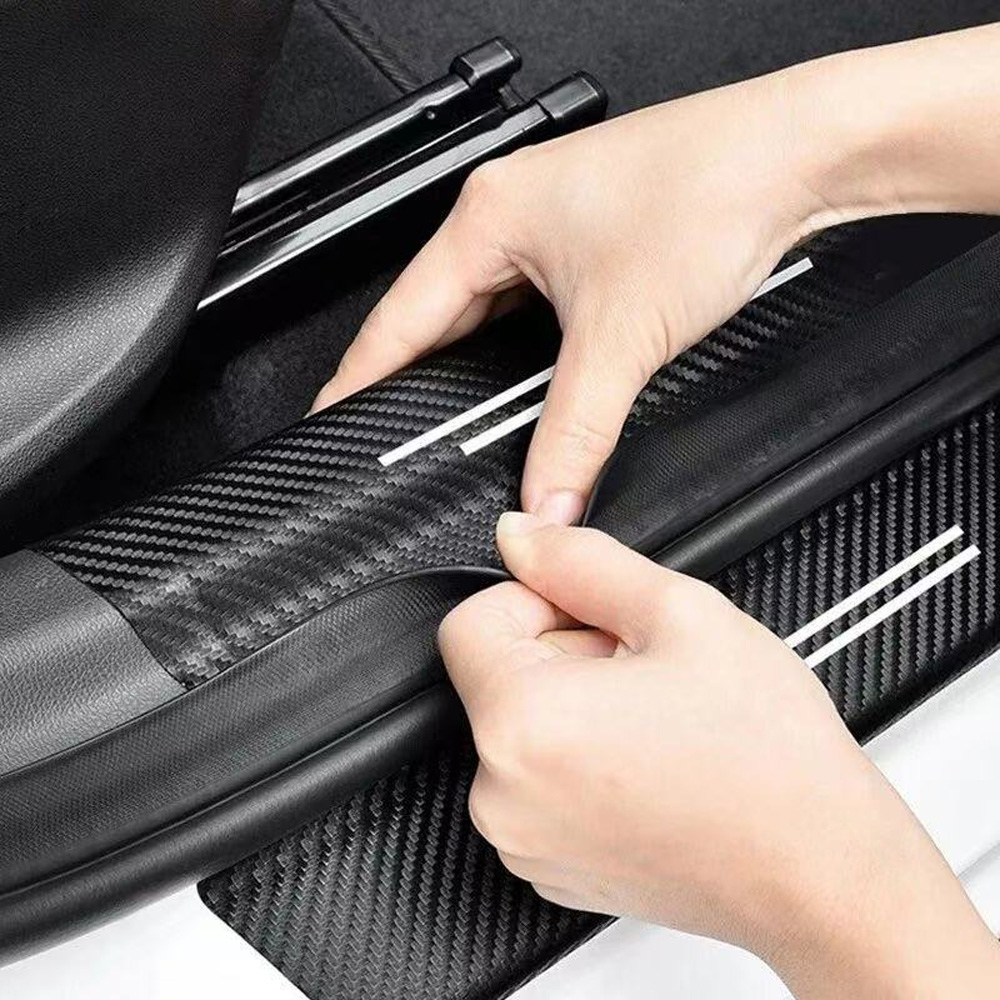 Bumper Guard Protector - 4pcs Car Door Sill Protector Sticker