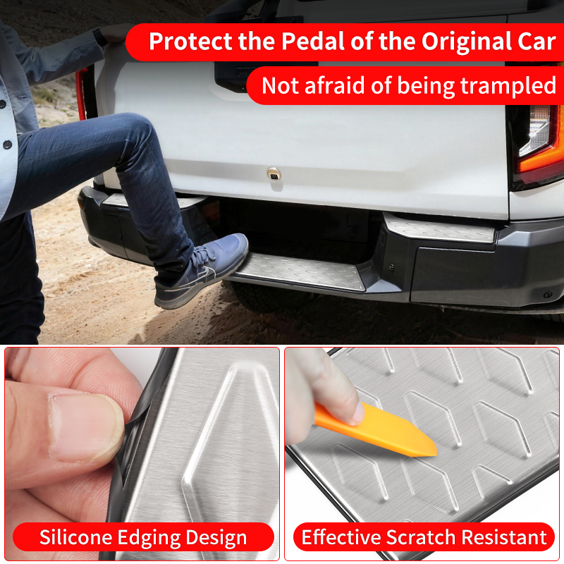 Bumper Guard Protector - For Toyota Hilux SR5 2026 Pickup