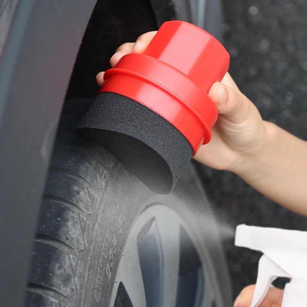 Curved Tire Polishing Sponge w - Car Wax Polishing Pad 评论和价格