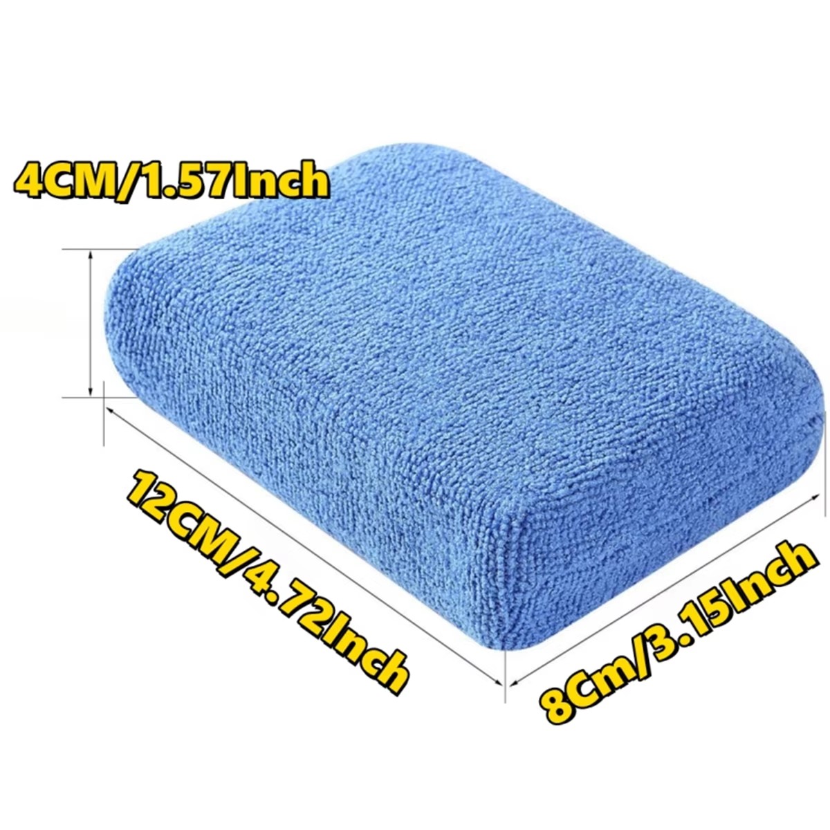 8PCS Microfibre Car Wax Applic - Car Wax Polishing Pad 评论和价格