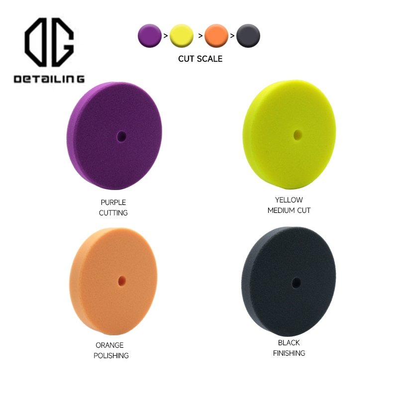 DETAILING 5inch /6inch Convex  - Car Wax Polishing Pad 评论和价格