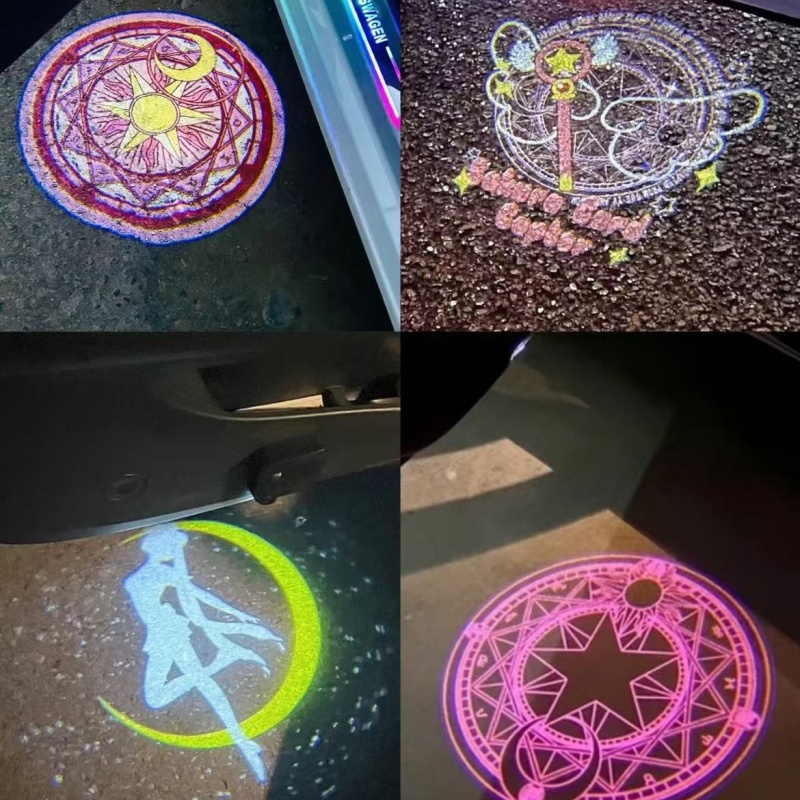 Sailor Moon Anime Car Welcome  - Car Accessories Light 评论和价格