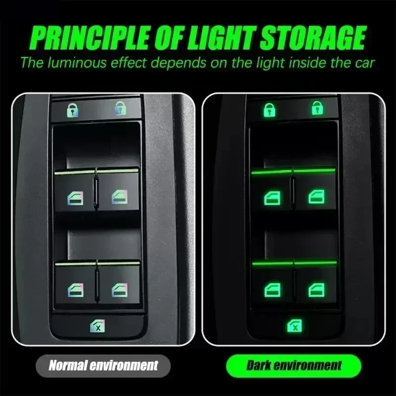 1 Set Glow-in-the-Dark Car But - Car Accessories For Inside 评论和价格