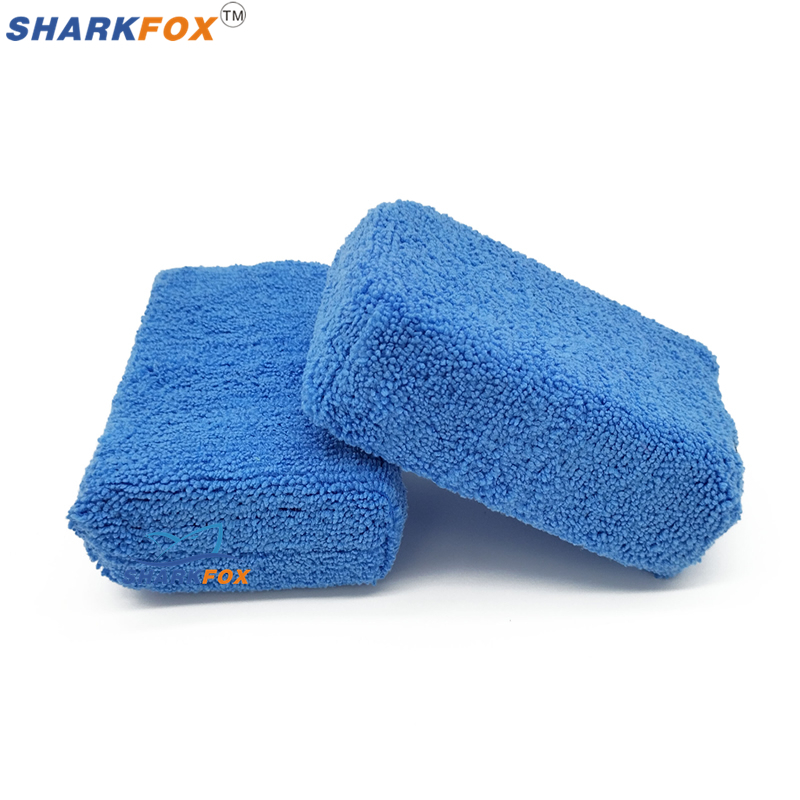 Sharkfox 5Pcs/Lot Rectangular  - Car Wax Polishing Pad 评论和价格