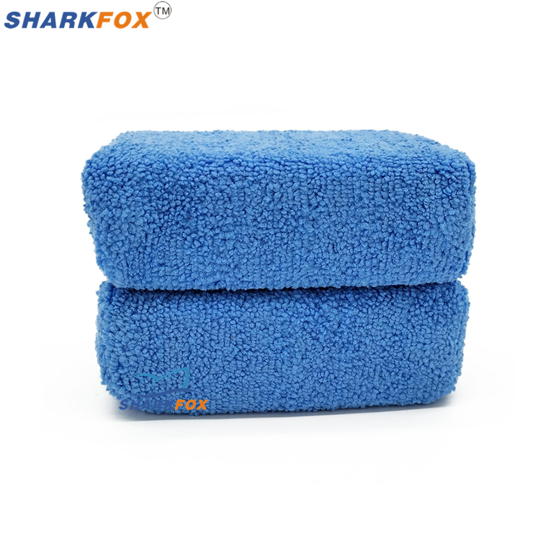 Sharkfox 5Pcs/Lot Rectangular  - Car Wax Polishing Pad 评论和价格