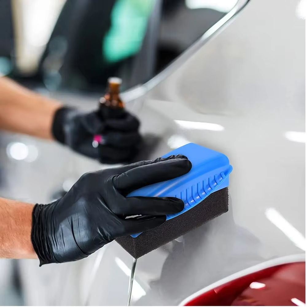 Car Wheel Sponge Brushes (W/ o - Car Wax Polishing Pad 评论和价格