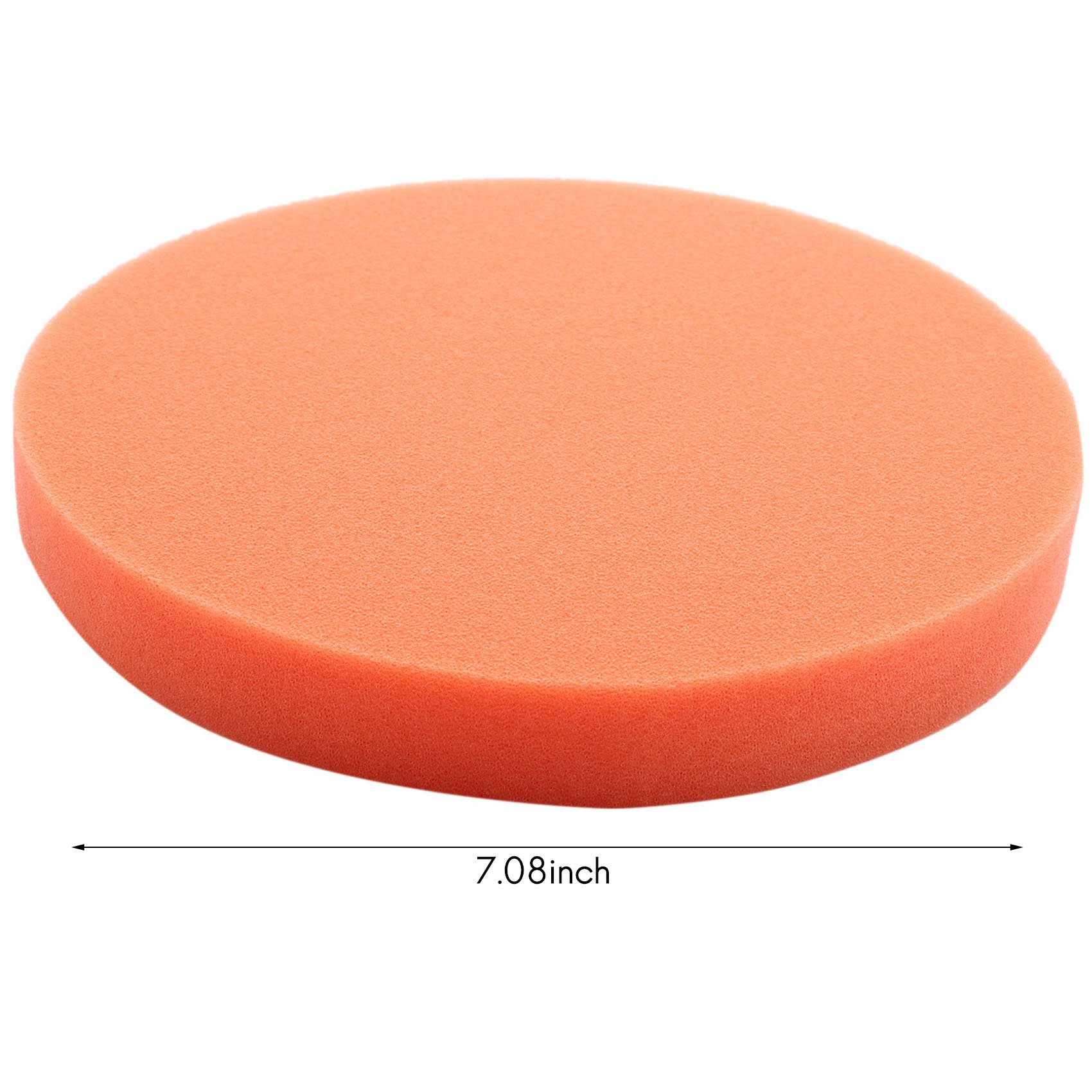 A06K 10Pc 180Mm 7 inch Flat Sp - Car Wax Polishing Pad 评论和价格