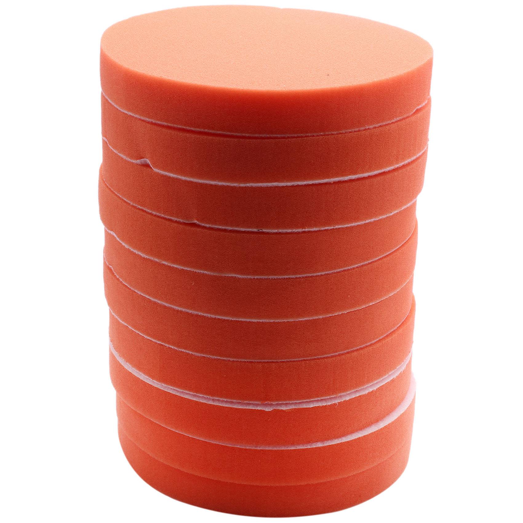 A06K 10Pc 180Mm 7 inch Flat Sp - Car Wax Polishing Pad 评论和价格