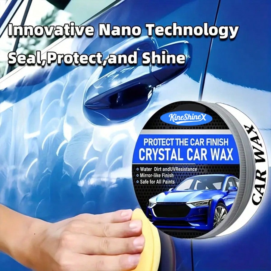Carnauba Wax Car Polish Cerami - Car Wax Polishing Pad 评论和价格