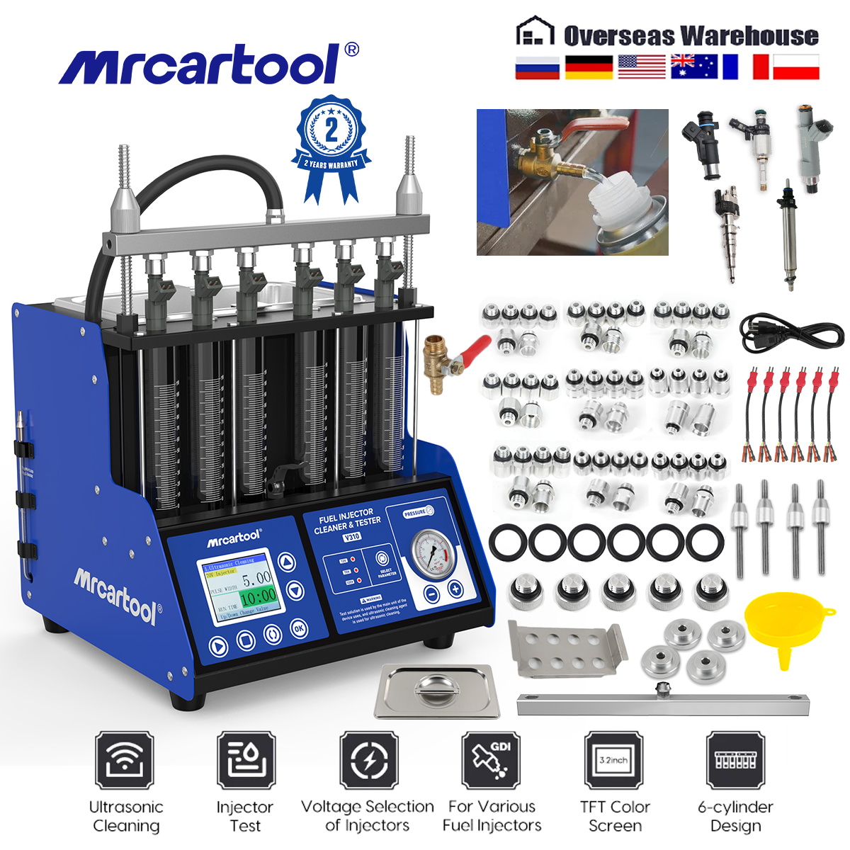 MR CARTOOL V310 Fuel Injector  - Fuel Injector Cleaner 评论和价格