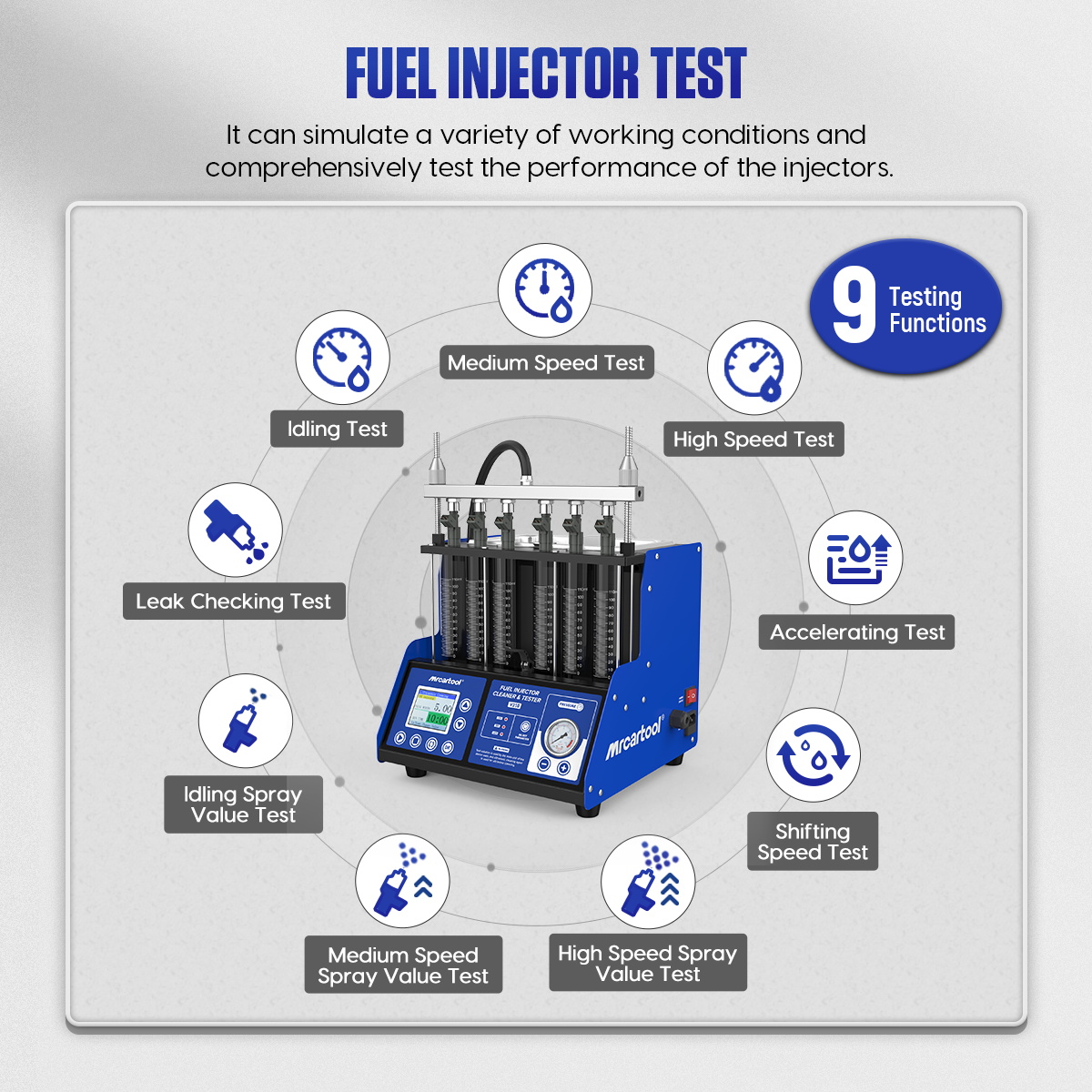 MR CARTOOL V310 Fuel Injector  - Fuel Injector Cleaner 评论和价格