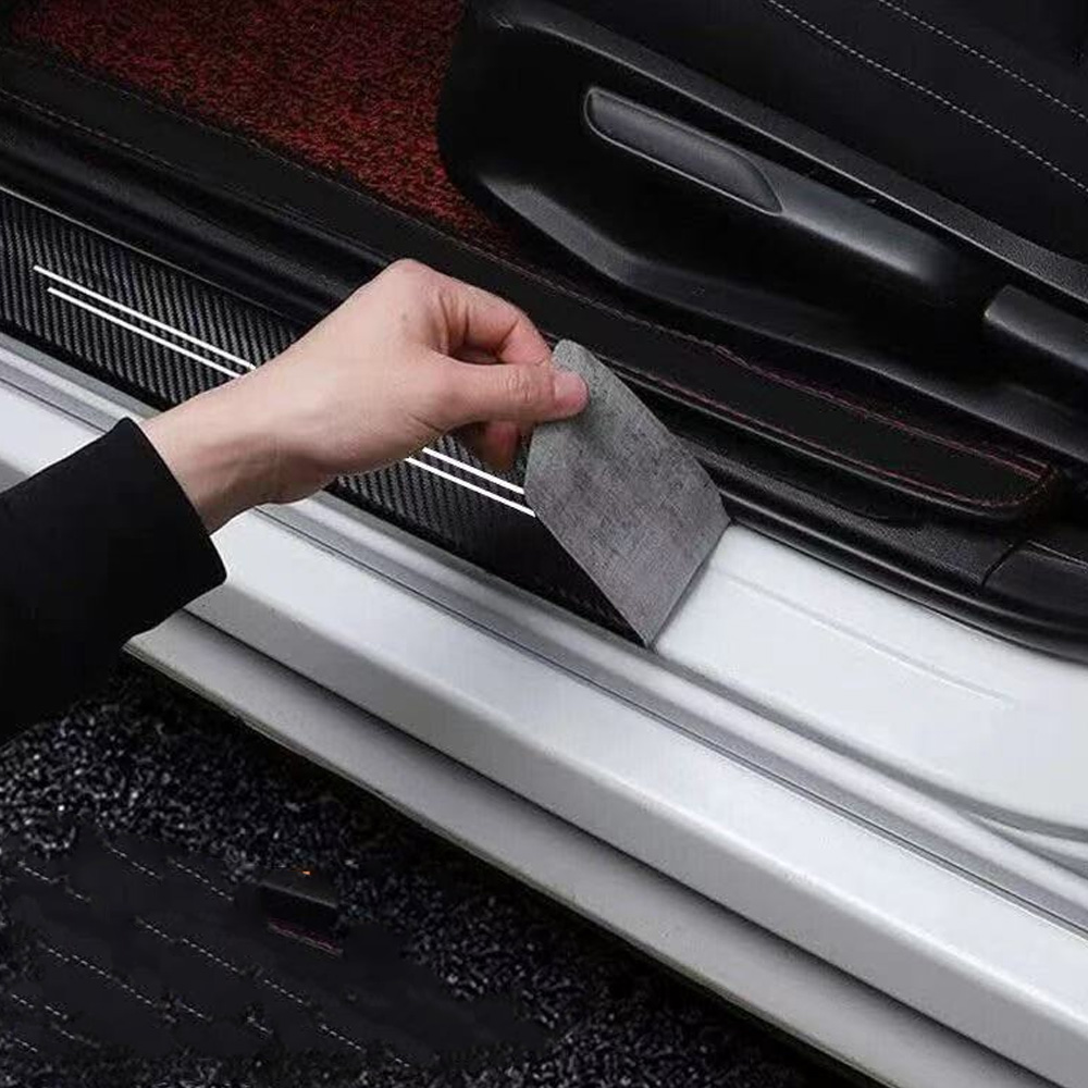 4pcs Car Door Sill Protector S - Bumper Guard Protector 评论和价格