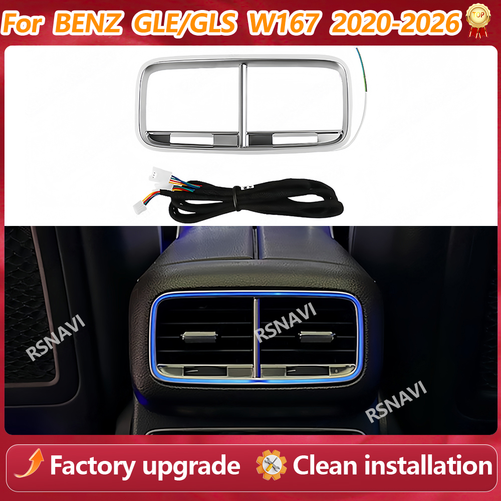 64 Colors LED Air Vents Ambien - Car Accessories Light 评论和价格