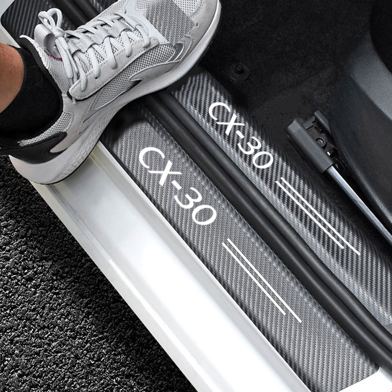 Car Door Sill Guard Plate Thre - Bumper Guard Protector 评论和价格