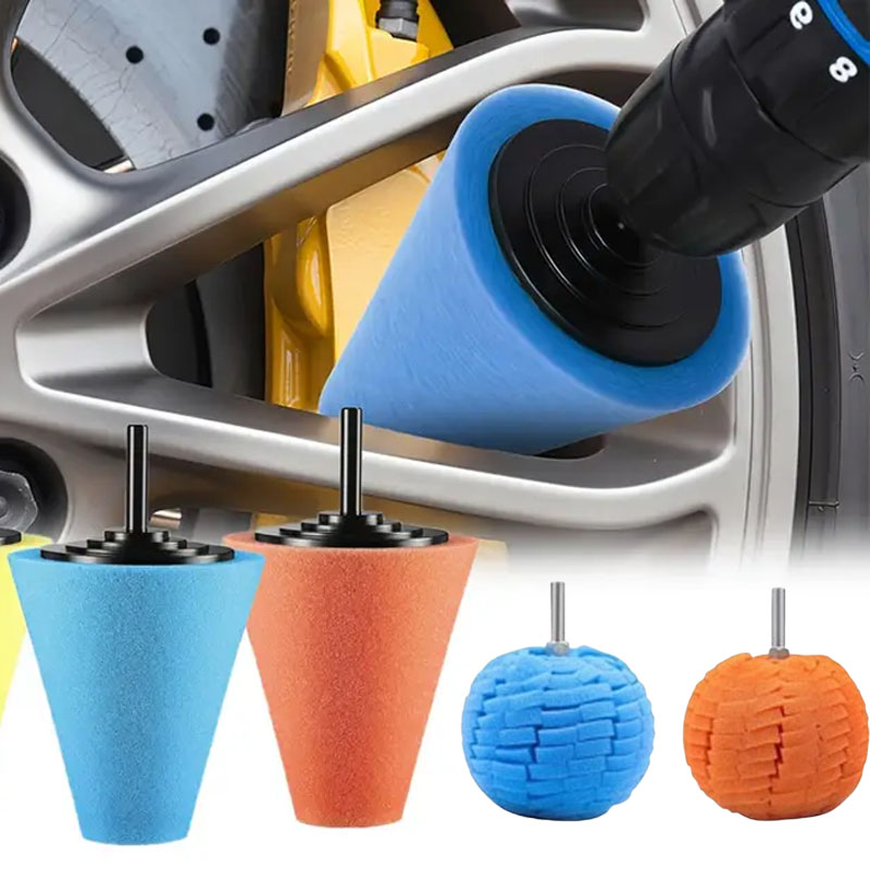 Car Drill Polishing Sponge Pad - Car Wax Polishing Pad 评论和价格