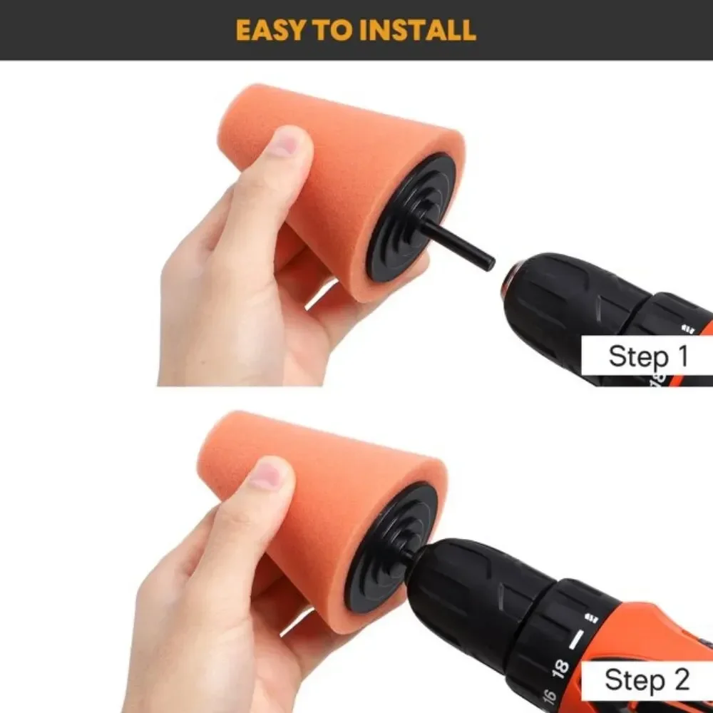 Car Drill Polishing Sponge Pad - Car Wax Polishing Pad 评论和价格