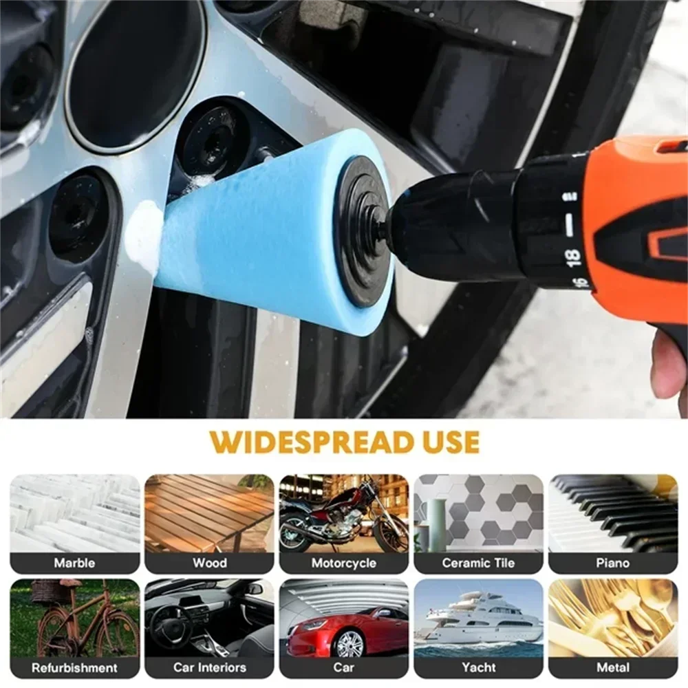 Car Drill Polishing Sponge Pad - Car Wax Polishing Pad 评论和价格