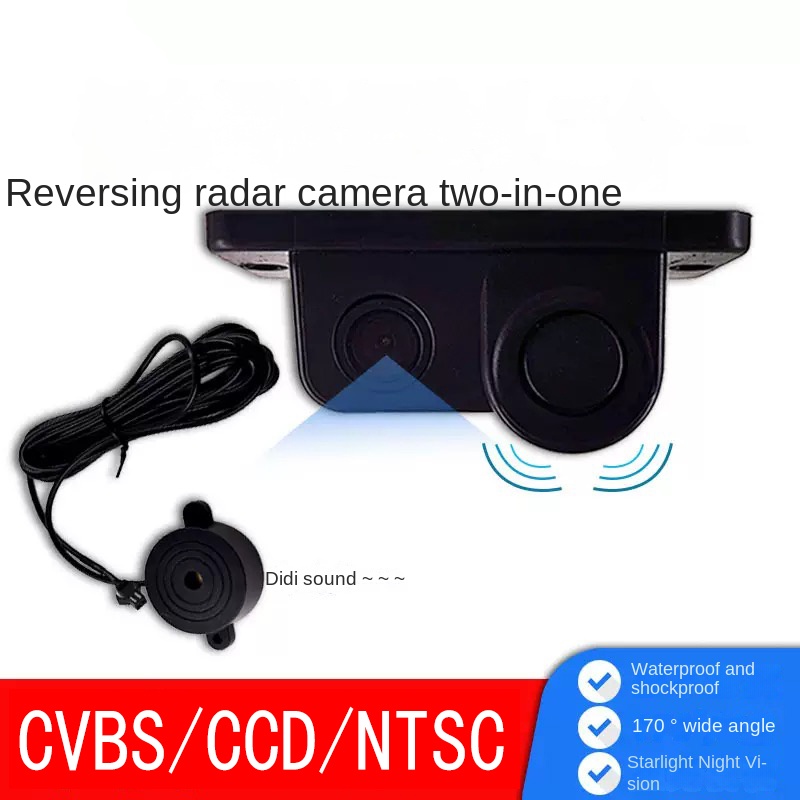 JISUIDA car 2-in-1 HD reversin - Car Accessories Sound System 评论和价格