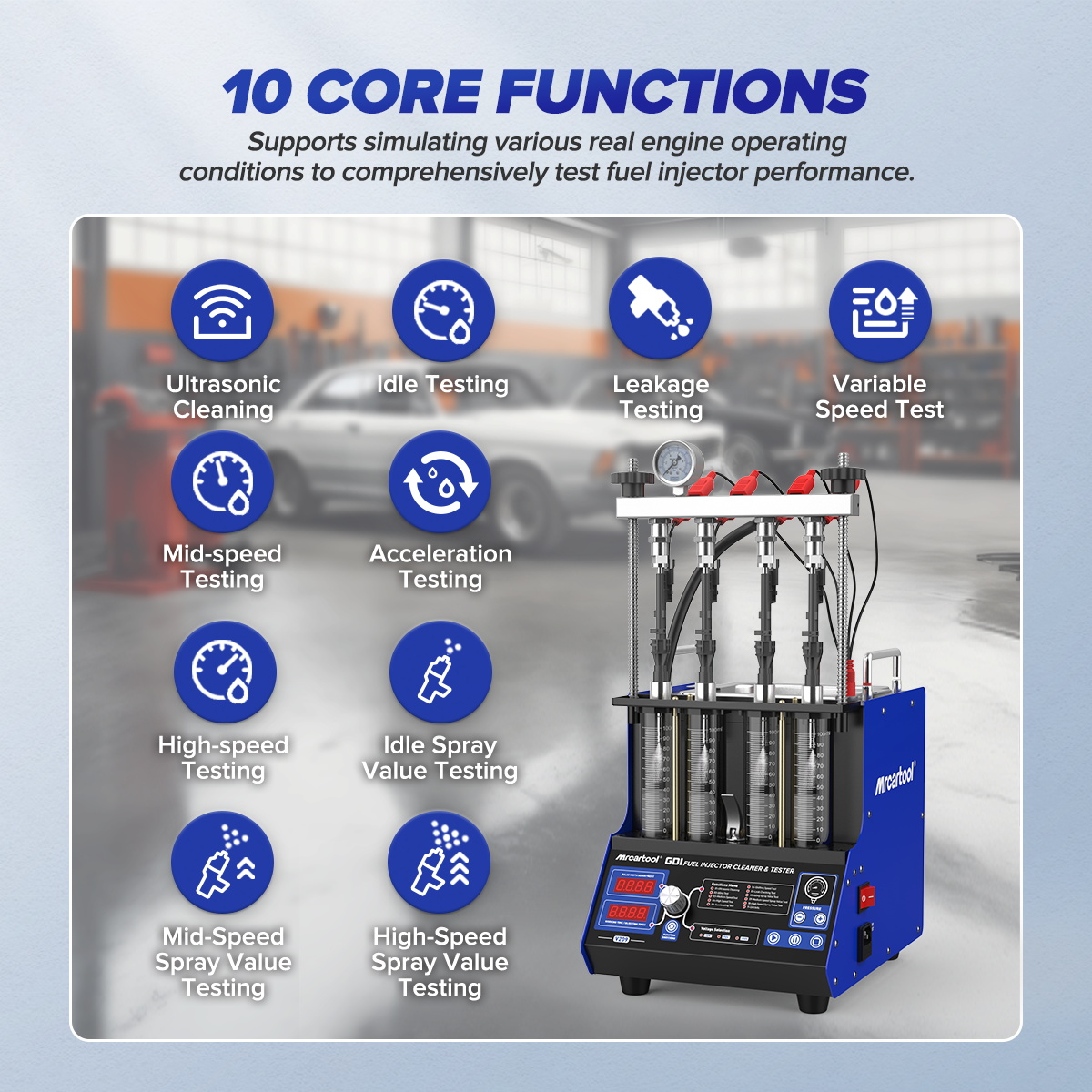 MR CARTOOL V209 GDI EFI FEI Pi - Fuel Injector Cleaner 评论和价格