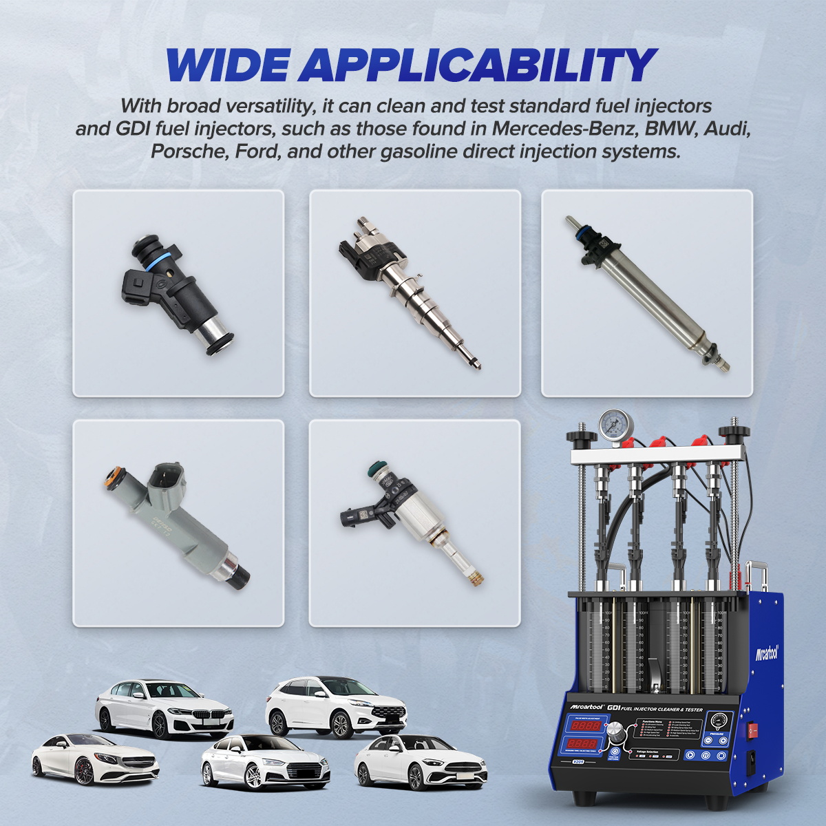 MR CARTOOL V209 GDI EFI FEI Pi - Fuel Injector Cleaner 评论和价格
